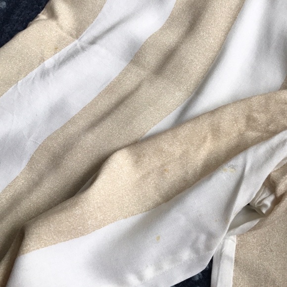 LAST ONE❗️S/L STRIPE HIGH WAIST WIDE LEG PANTS 🐚 - Picture 8 of 8